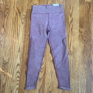 AERIE off-line 7/8 pink leggings